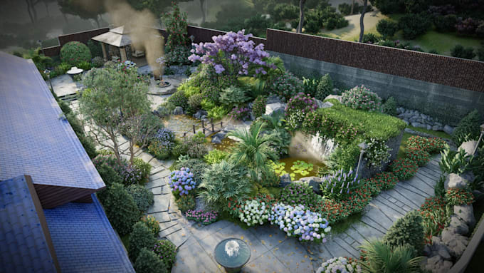 Gig Preview - Design or render home garden, landscape, 3d video arcviz