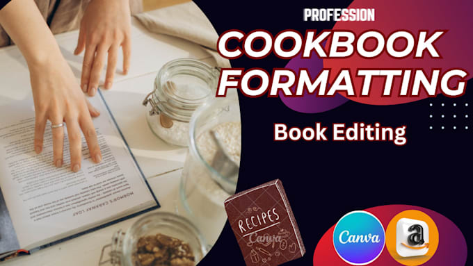 Gig Preview - Be your cookbook formatting expert for amazon kdp