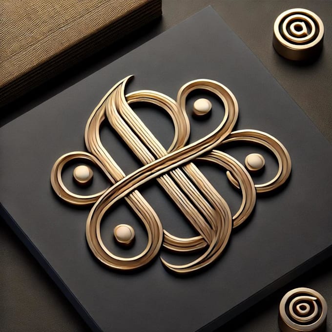 Gig Preview - Design a luxury brand initial letters, monogram logo