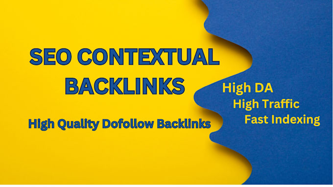 Gig Preview - Build high quality SEO contextual dofollow backlinks