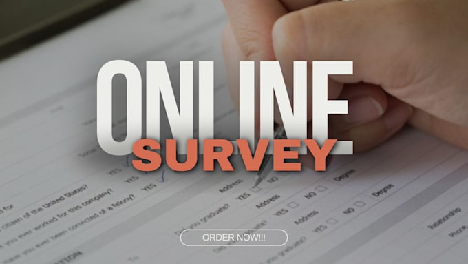 Gig Preview - 1000 respondents to fill online surveys form