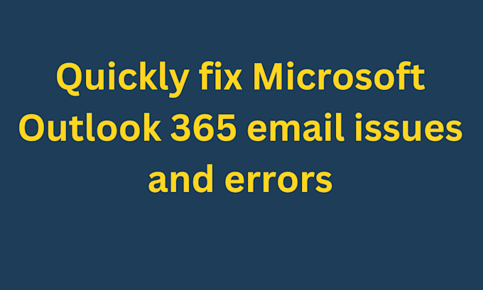 Bestseller - quickly resolve microsoft 365 email issues, errors and setup problems