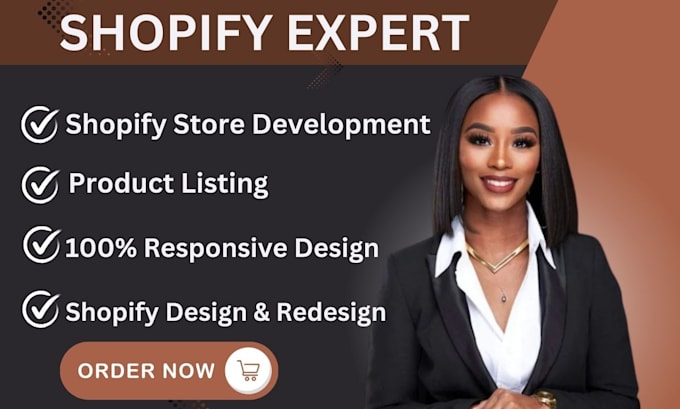 Bestseller - be shopify expert for dropshipping shopify website design theme customization