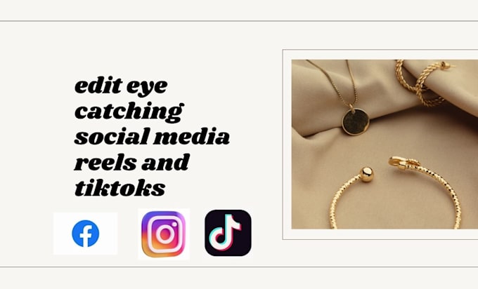 Gig Preview - Edit eye catching social media reels and tiktoks