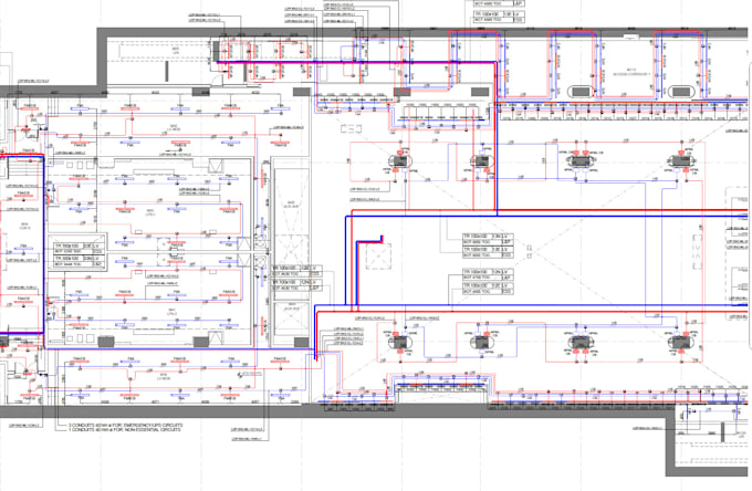 Gig Preview - Design electrical systems in autocad and revit for buildings