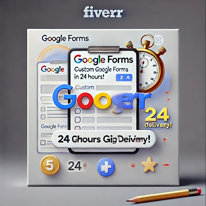 Bestseller - create a professional google form in 24 hours