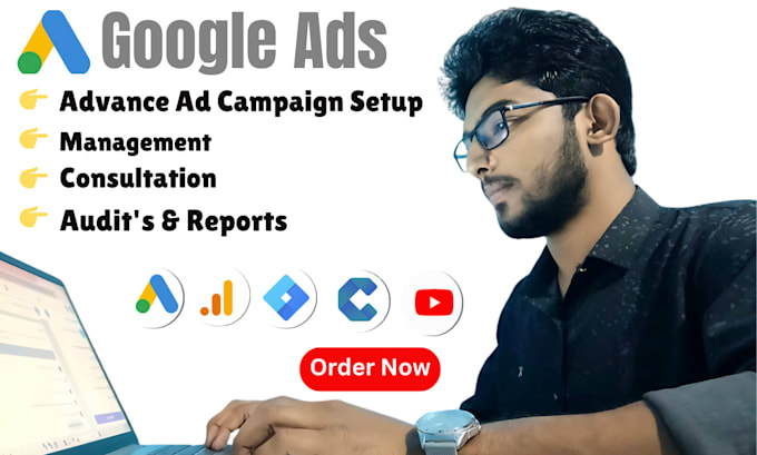 Gig Preview - Be your google ads manager