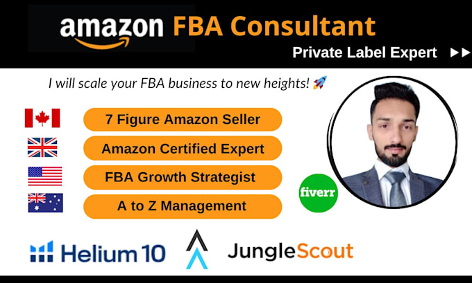 Bestseller - be your amazon fba consultant, amazon private label account manager