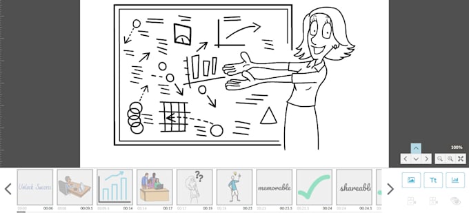 Gig Preview - Create an eye catching animation whiteboard explainer video