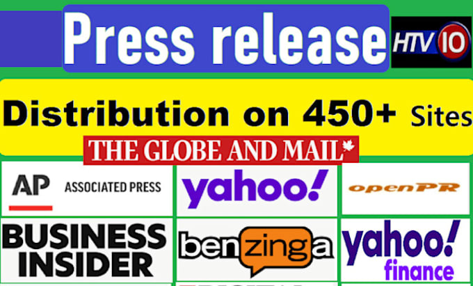 Gig Preview - Press release distribution to yahoo finance and press release UK media outlets