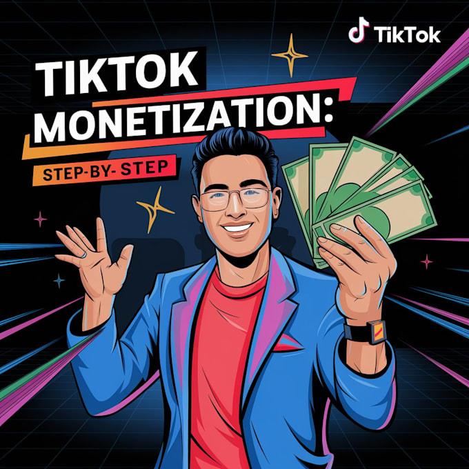 Bestseller - do tiktok monetization promote your tiktok page, followers