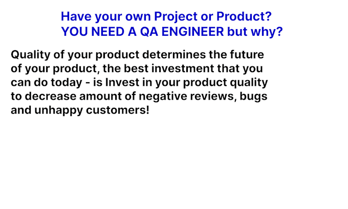 Bestseller - test your software like a pro with QA engineer with 4 plus years of experience