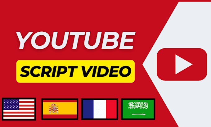 Bestseller - write custom youtube video scripts tailored to your channel