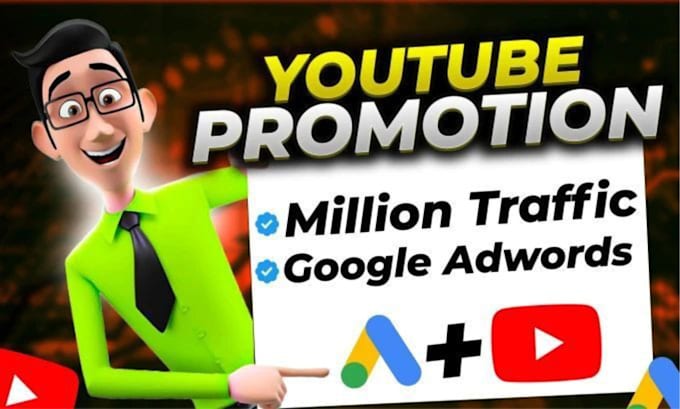 Gig Preview - Do targeted youtube channel promotion with google ads