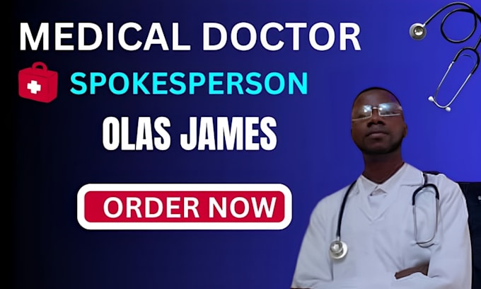 Bestseller - be your male medical doctor spokesperson video presenter