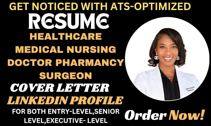 Bestseller - write healthcare, nurse, medical , sales, pharmacist and biotech, rn resume