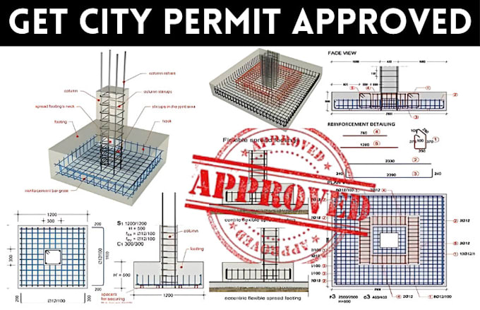 Gig Preview - Do texas pe stamp, architectural stamp,USA license engineer for city permit