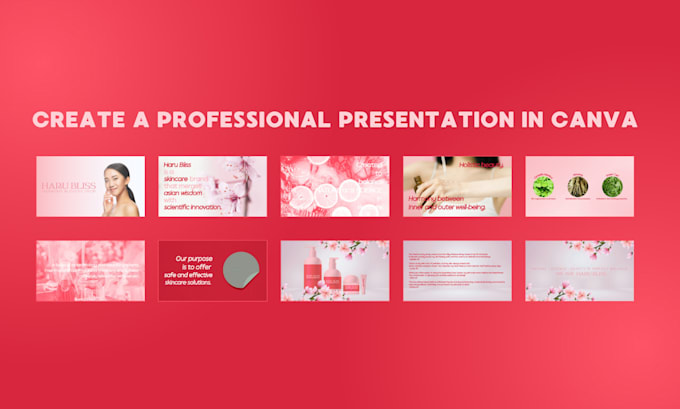 Bestseller - create a professional presentation in canva