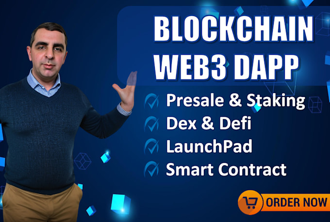 Gig Preview - Create web3 dapp, presale, staking, launchpad, pump fun on solana, evm, sui, ton