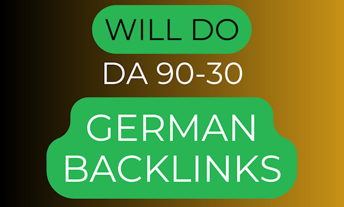 Gig Preview - Boost a website with deutsch german de guest post backlinks