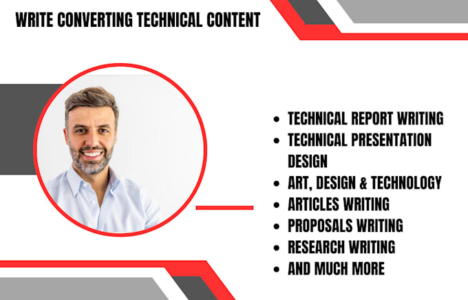 Gig Preview - Write converting technical content