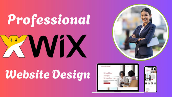 Gig Preview - Design wix, redesign wix website, wix website redesign, wix studio