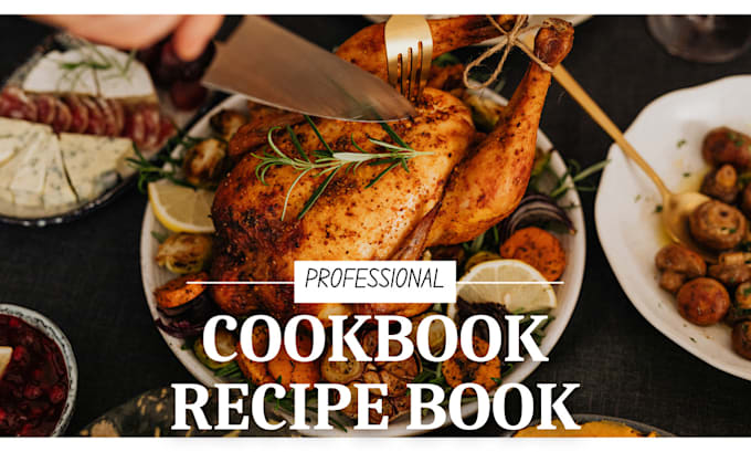 Gig Preview - Write quality cookbook recipe book cookbook design cookbook formatting ebook