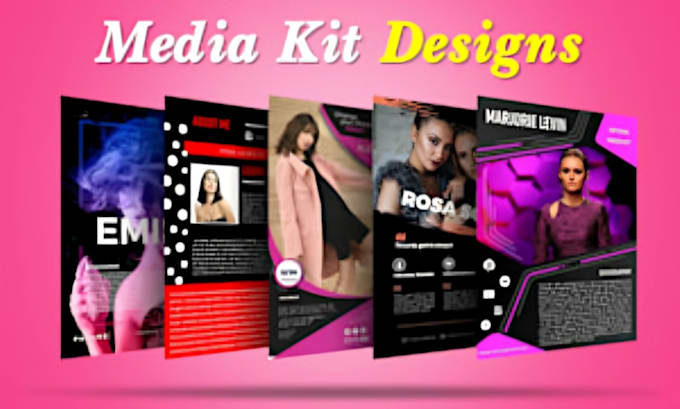 Bestseller - design professional media kit, flyer, brochure