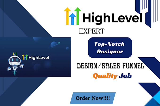 Bestseller - gohighlevel landing page gohighlevel sales funnel gohighlevel website ghl expert