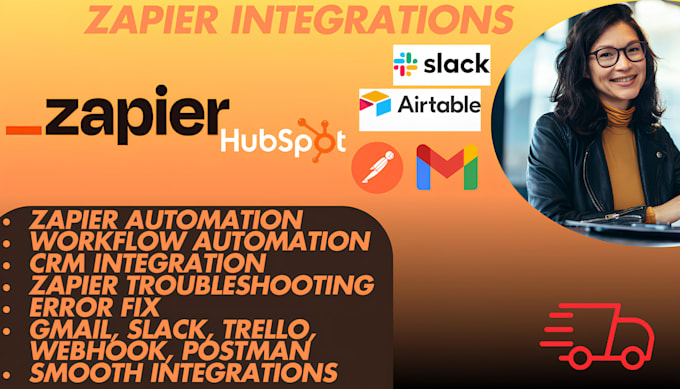 Gig Preview - Fix integration automate workflow zapier troubleshooting postman webhook gmail