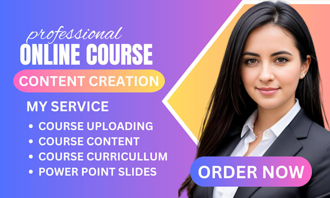 Gig Preview - Create expert business coaching course content for entrepreneurs, video course