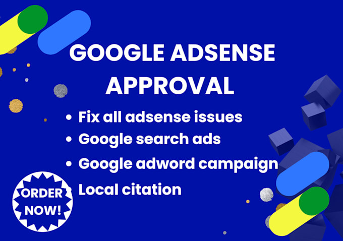 Gig Preview - Google adsense approval fix rejected adsense adsense approval approve adsense