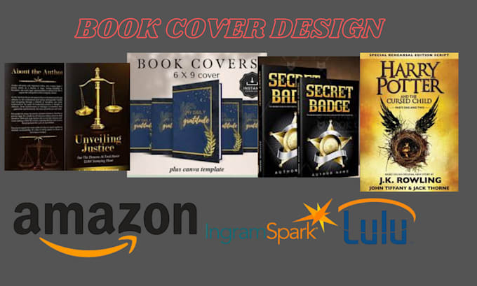 Gig Preview - Design catchy book cover, kindle cover paperback cover, modern cover design