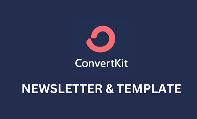 Bestseller - design convertkit newsletter landing page automation convertkit templates