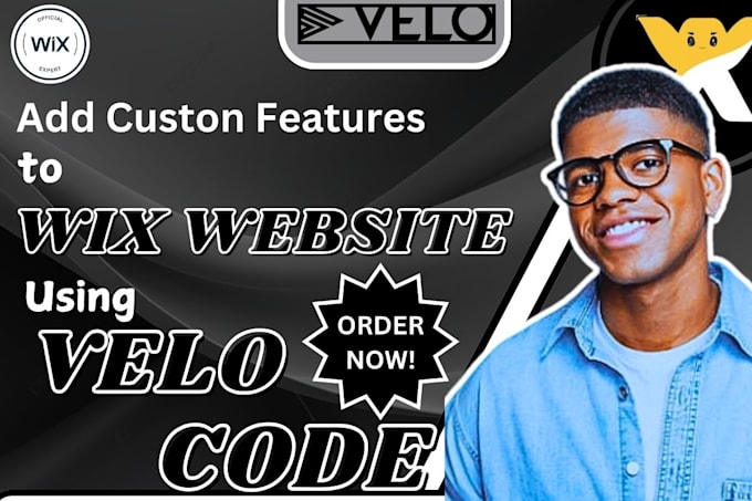 Gig Preview - Add custom features to your wix website with wix velo code wix velo studio site