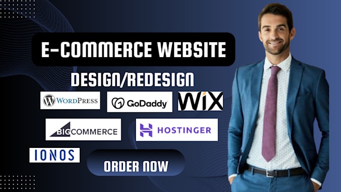 Bestseller - do webshop ecommerce godaddy hostinger, bluehost ionos website, woocommerce wix