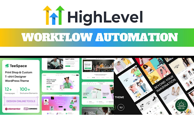 Gig Preview - Setup gohighlevel workflow automation go high level email sequence ghl website