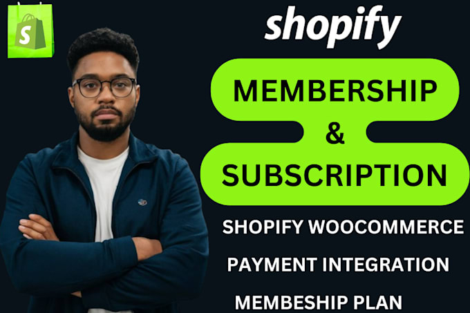 Gig Preview - Do shopify ebook store, and website for courses, membership and subscription