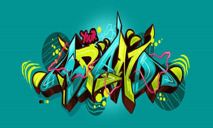 Gig Preview - Create original custom graffiti for your logo or merchandise