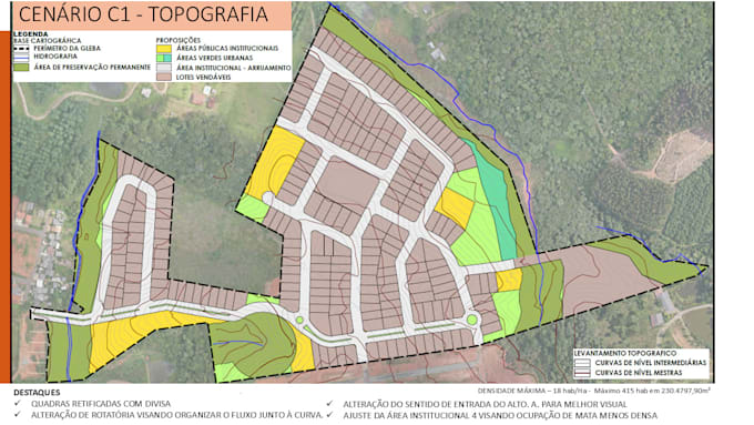 Gig Preview - Plan a land development and plot parceling