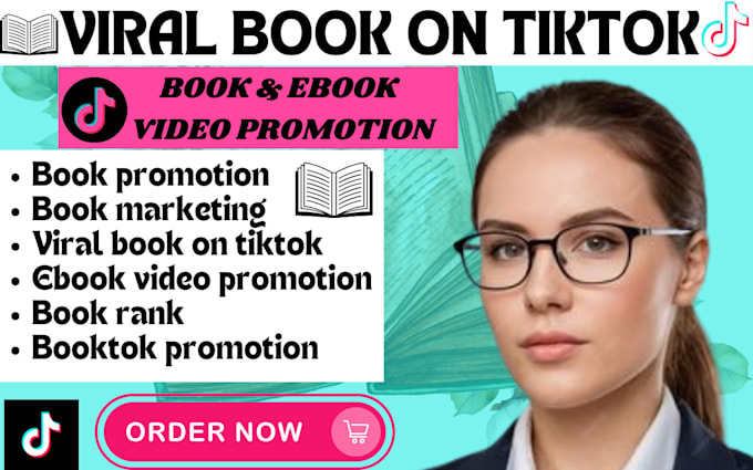 Gig Preview - Viral book on tiktok bookstagram book ads ebook video promotion book tok rank