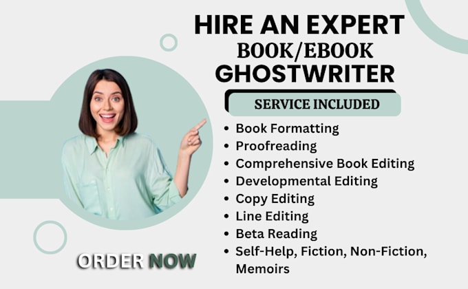 Gig Preview - Book editor for self help fiction book editing, book proofreading, beta reader