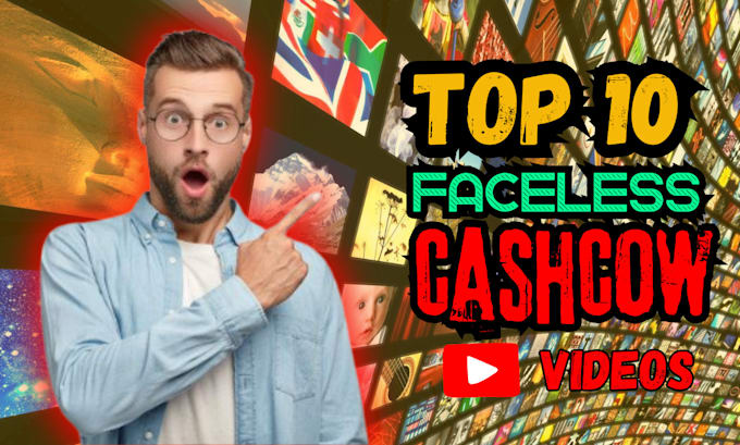 Gig Preview - Create top 10 cash cow faceless videos and cash cow youtube automation channel