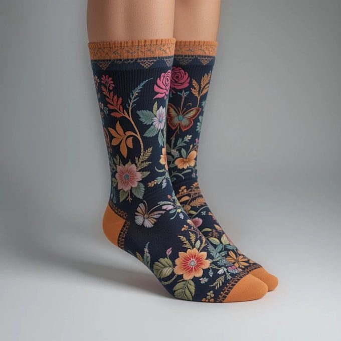 Gig Preview - Do creative socks unique sock design