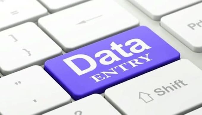 Gig Preview - Do efficient data entry for your satisfication