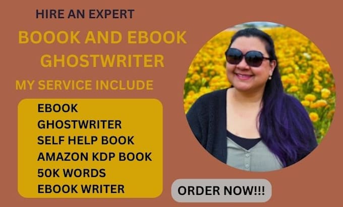 Bestseller - be your 50k ebook ghostwriter, amazon kdp book and self help