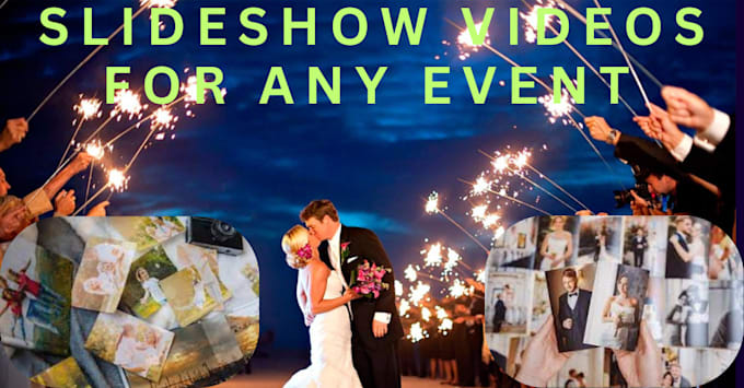 Gig Preview - Create memorial stunning photo slideshow video wedding , birthday