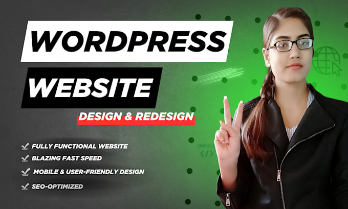 Gig Preview - Build a fully functional, fast wordpress website