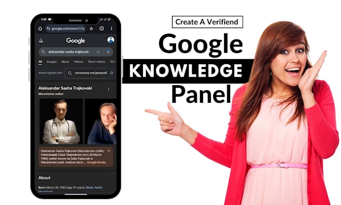 Gig Preview - Professionally create, optimize, and manage your google knowledge panel