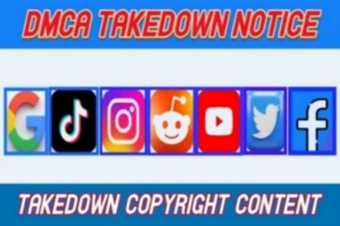 Gig Preview - Takedown harassing defaming report to tiktok,fb,yt,ig,google under dmca